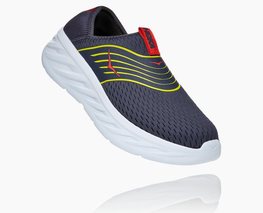 Hoka One One Sandaler Herre - Ora Porno - Mørkeblå/Hvide - 817920FQL